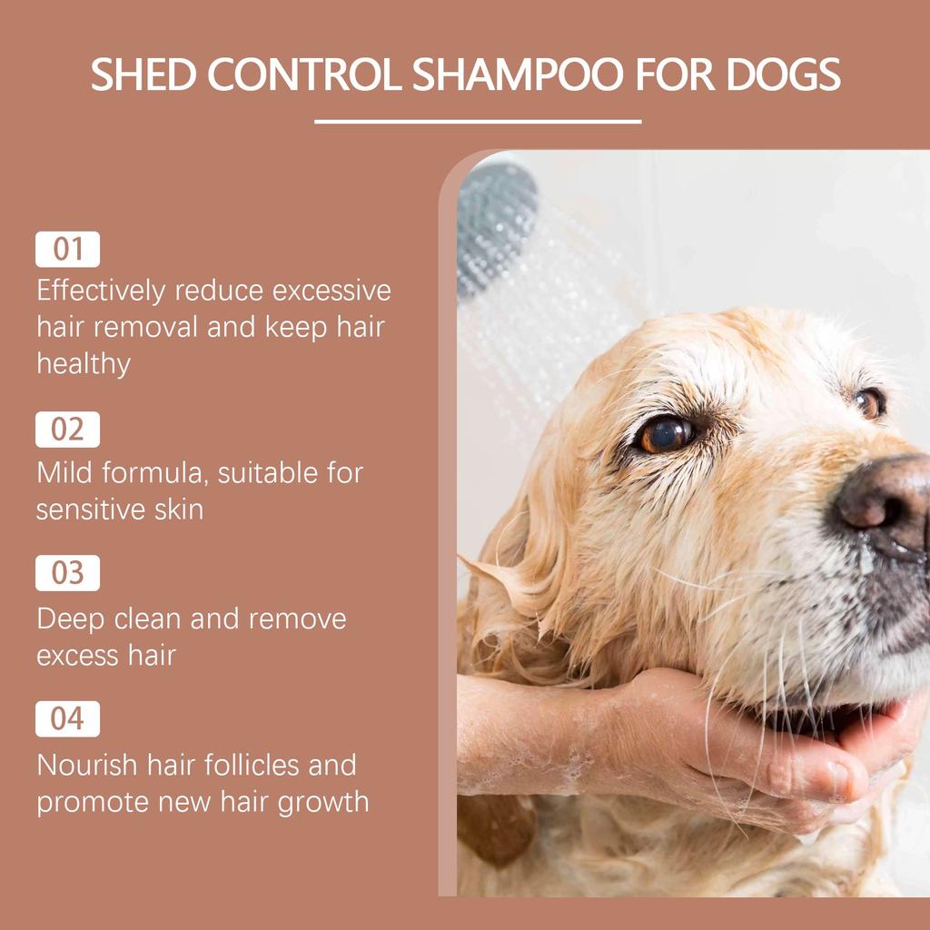 Deo-Shampoo für Hunde Geeignet für alle Hunde Reinigt das Fell und desodoriert Tränenfrei Haustierfreundliches Shampoo 100 ml