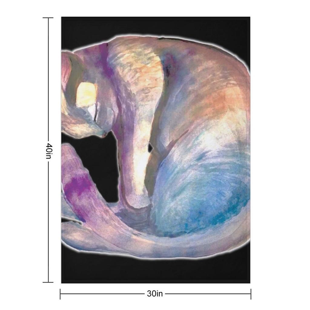 Mr.Kitty Throw Blanket wednesday Quilt Luxury Brand Sofas Blankets