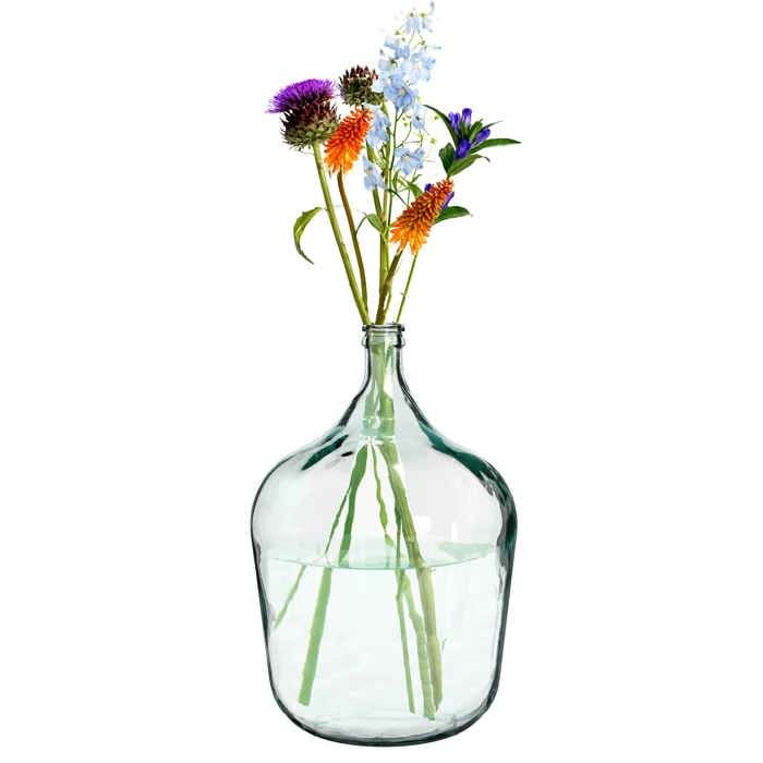 Vase - Mica Decorations - Diego - H56 x Ø40 cm - Verre recyclé - Transparent