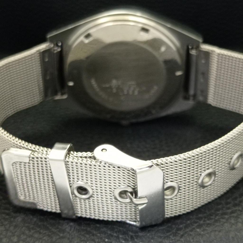 VINTAGE SEIKO 5 AUTOMATIC 6309A JAPAN MENS BLACK COLOR DIAL WATCH a701616-5 R206c-a701616