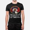 Shaquille O’Tmeal Lustiges Parodie Grafik T-Shirt Schwarz Unisex Humor Tee
