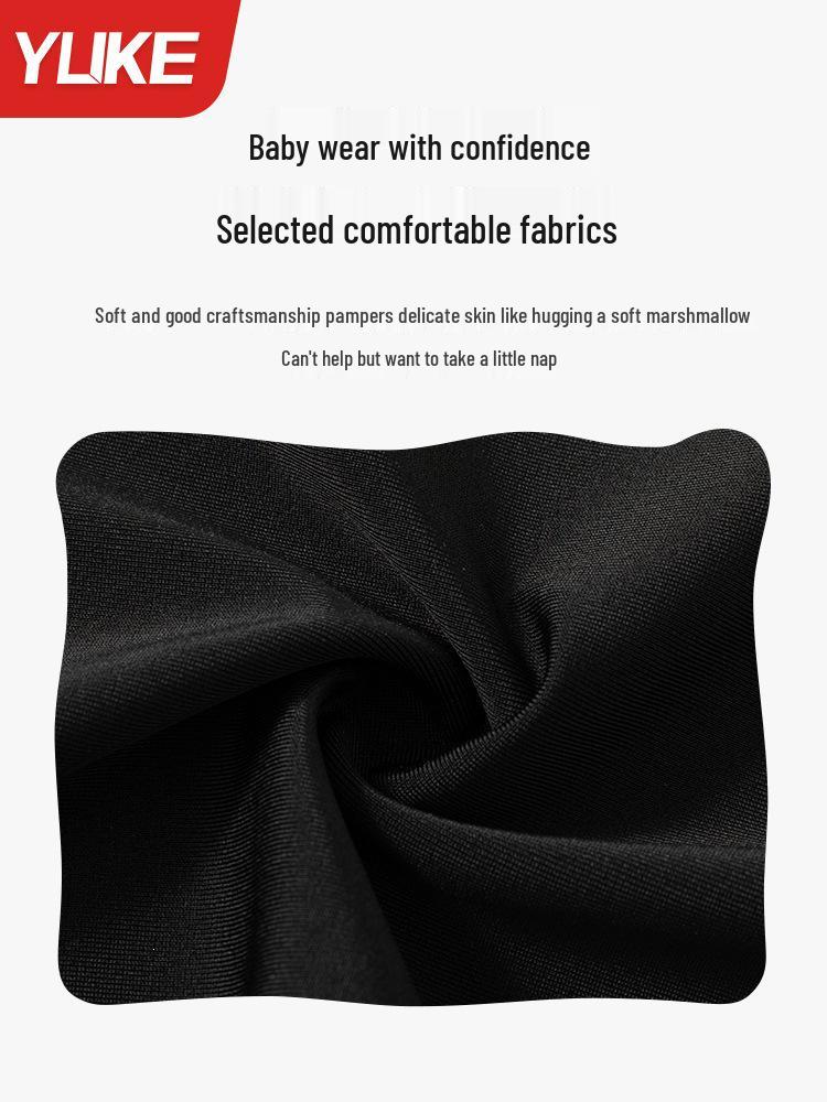2025 Boys' Two-Piece Swimsuit: New Style, Teen Professional Training Swimwear for Middle and Big Kids