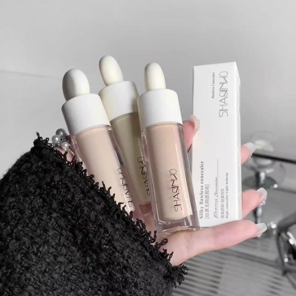 Correttore viso multiuso, copre macchie della pelle, occhiaie, segni di acne e lentiggini, liquido illuminante per il contorno della pelle, impermeabile a lunga durata