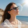Occhiali Intelligenti Occhiali da Sole Compatibili con Bluetooth Design Ergonomico Ricaricabili Lenti Fotocromatiche Occhiali Anti-UV con Altoparlante