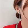 Red Asymmetrical Tassel Earrings - Unique Niche Design for Autumn/Winter & Christmas