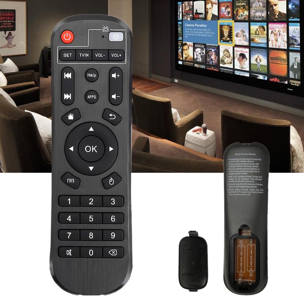 IR Replacement Remote Controller for Android TV Box H96/H96 PRO/H96 PRO+/H96 MAX X2/X96 MINI/X96