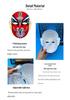 Children's Wearable Peking Opera Full Face Mask - Chinese Kindergarten Style Opera Decoration