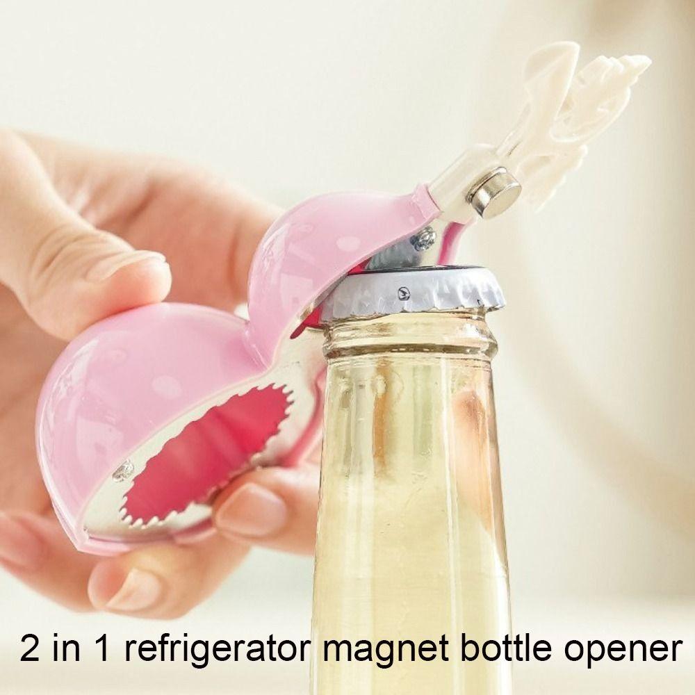 4pcs Magnetic Water Bottle Opener Rust-proof Fridge Magnets Gourd Bottle Opener  Kitchen