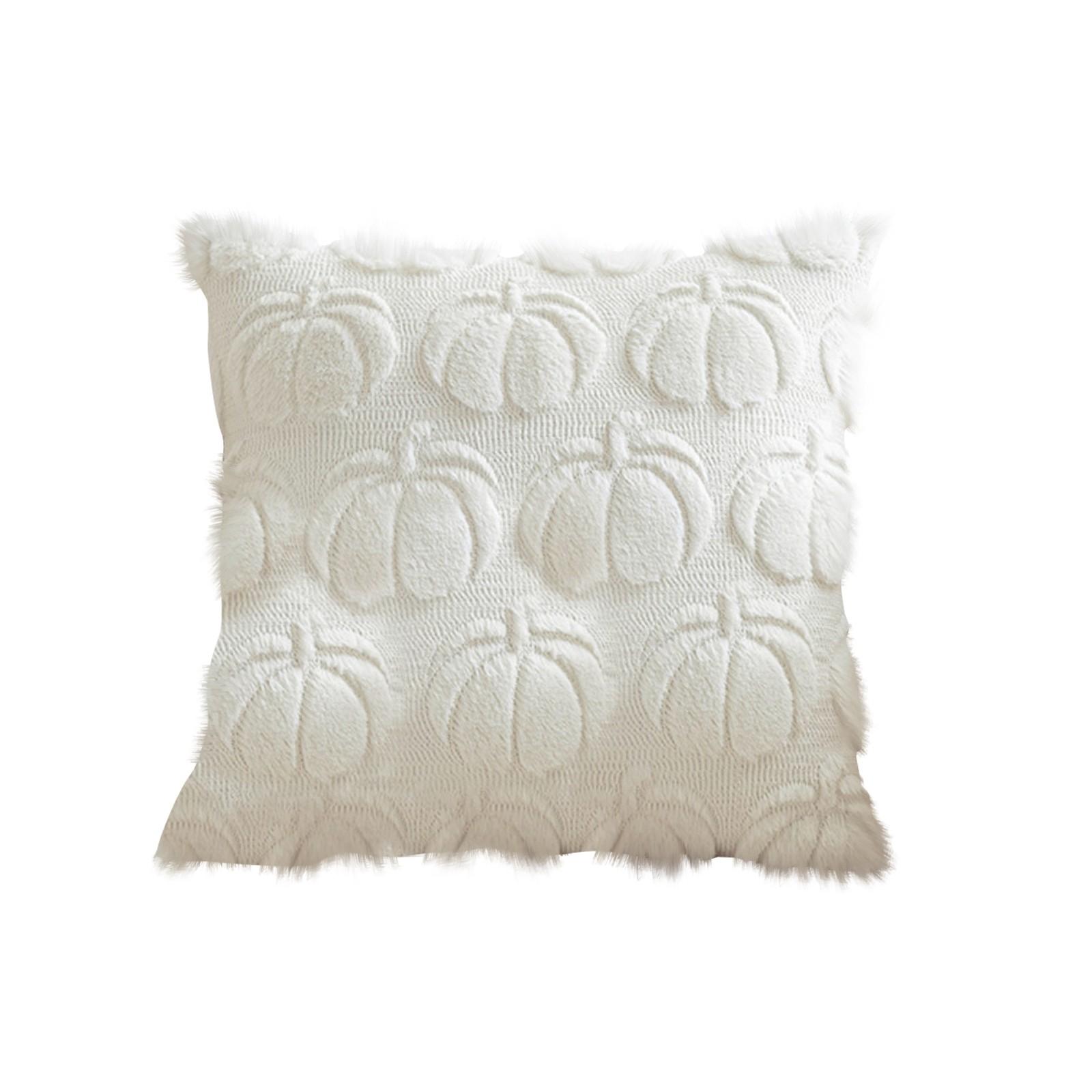 17,7*17,7 дюймов Рождественская наволочка для подушки на День благодарения, однотонная вышивка Cushaw, домашняя наволочка для подушки на талию One Size