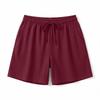 Damen Bermudashorts Mit Taschen Kordelzug Elastischer Bund Leinen-Shorts Lässige Strandurlaub Sommerkleidung