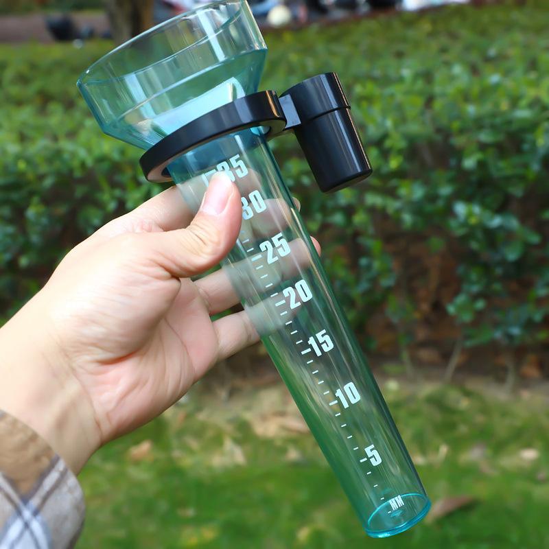 35mm Rain Gauge Rainwater Meter Polystyrene Water Rain Measurement Tool Outdoor Garden Ground Rainfall Guage