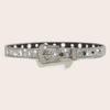 Glitter Bling Suitable for Women and Gal Dance 103cm [Lamerry] Belt, Bling, Thin, Short, Kids, Costume, Children's, Narrow, Silver,