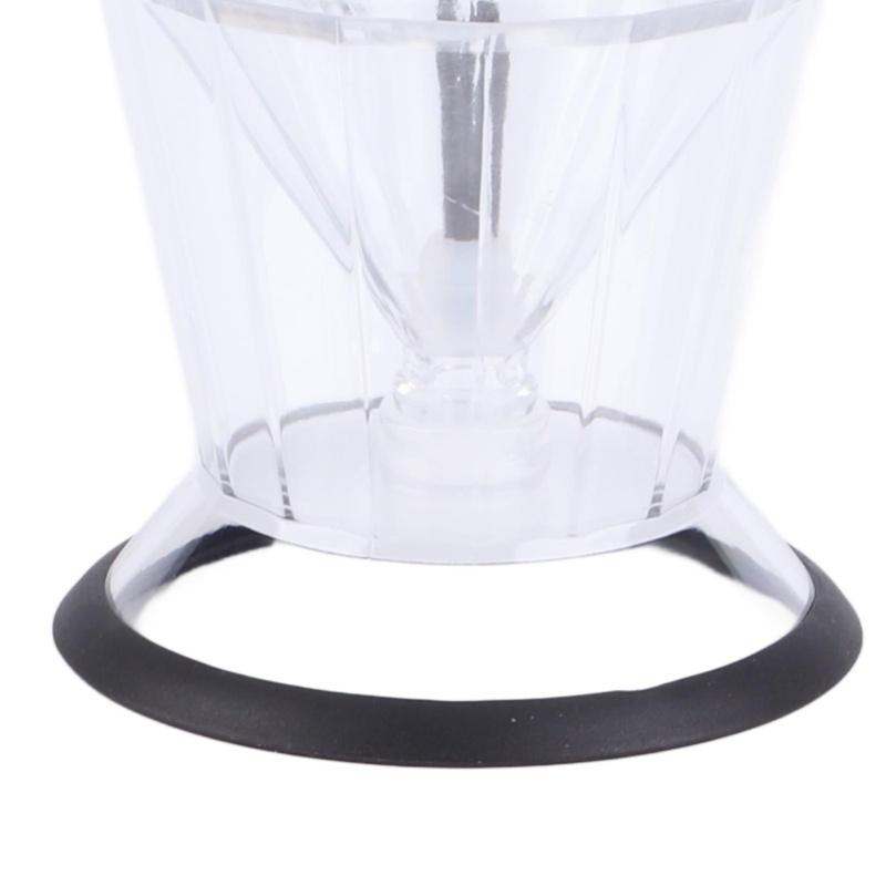 Diamond Honey Bottle Press Type Transparent Glass 200ml Handheld Oil Dispenser For Soy Sauce