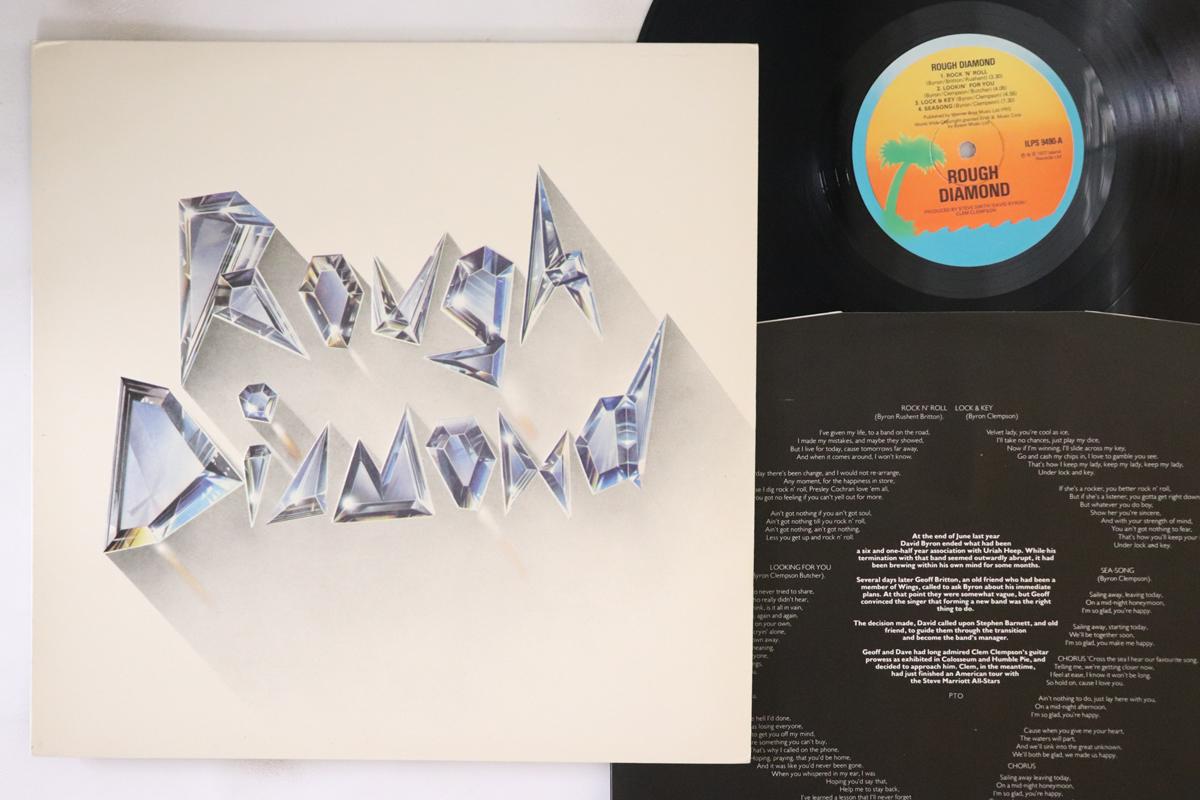 

LP Record ROUGH DIAMOND - Rough Diamond ILPS9490 ISLAND 1977 UK Rock Used
