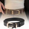 Fashion Pin Buckle Waistband Women Thin Waist Strap Versatile Leather Belt