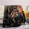 1 Pezzo Coperta in Flanella con Stampa Peaky Blinders, Alta qualità Confortevole per Tutte le Stagioni, Arredamento per la Casa, Calore e Comfort, Perfetta per Regali di Natale