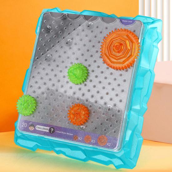 Gear Toys Critical Thinking Puzzle Games STEM Educational Construction Toys Creative Learning Gear Toy Set for Kids