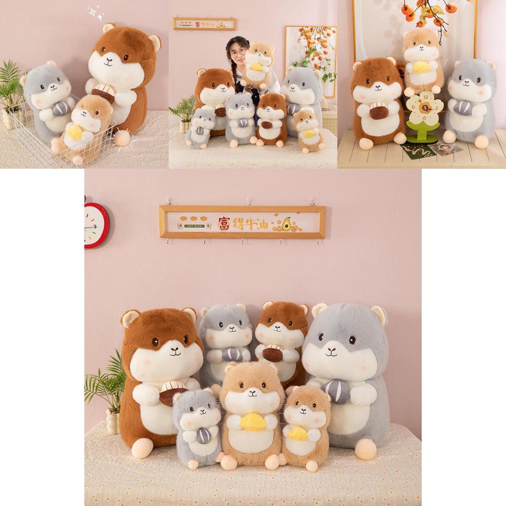 Plush Marmot Toy With Short Plush Material For Wedding Gift And Arcade Claw Machine Play