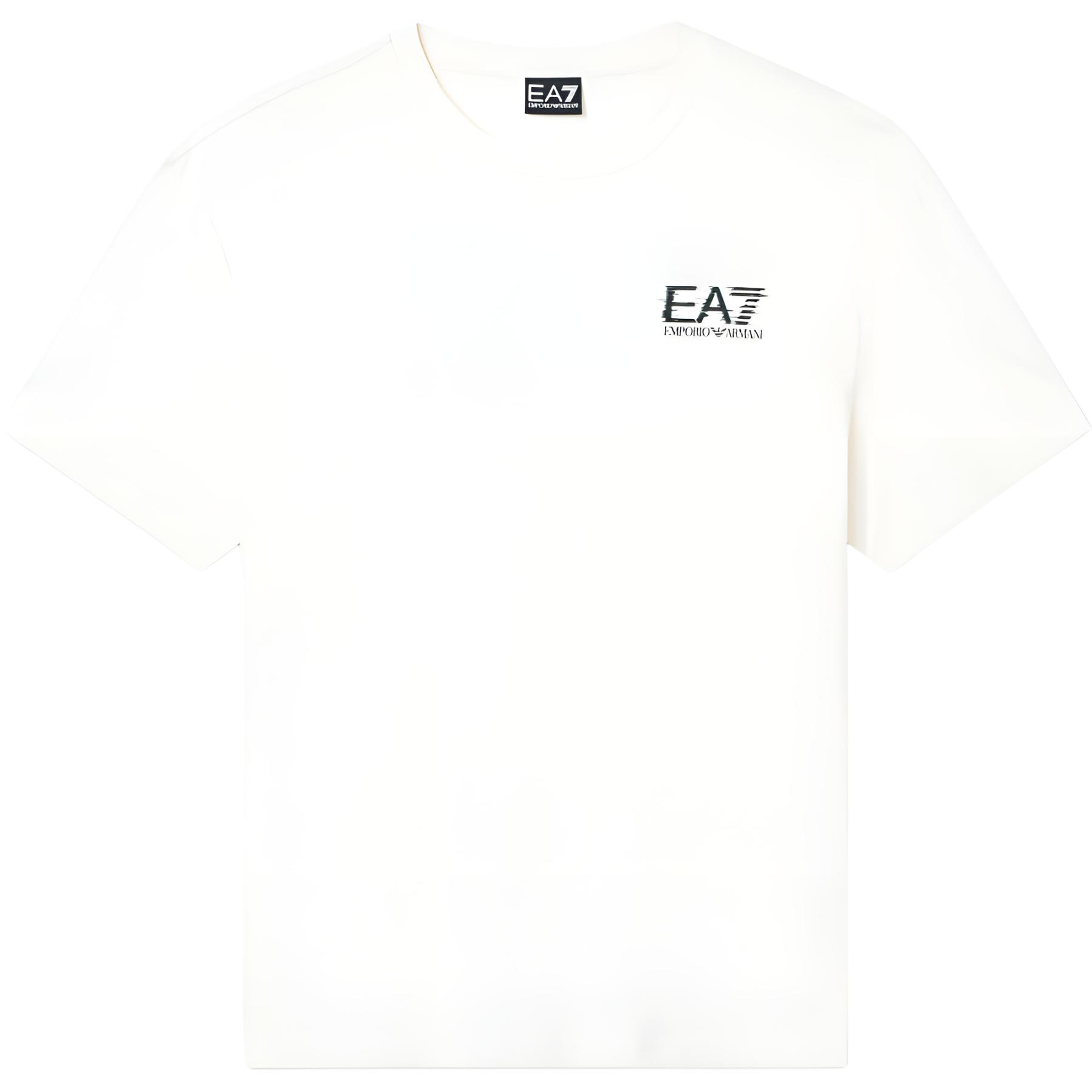 Emporio Armani EA7 Round Neck Logo Print Short Sleeve T-Shirt Men tops 7M001327-AF17789-U0004 S