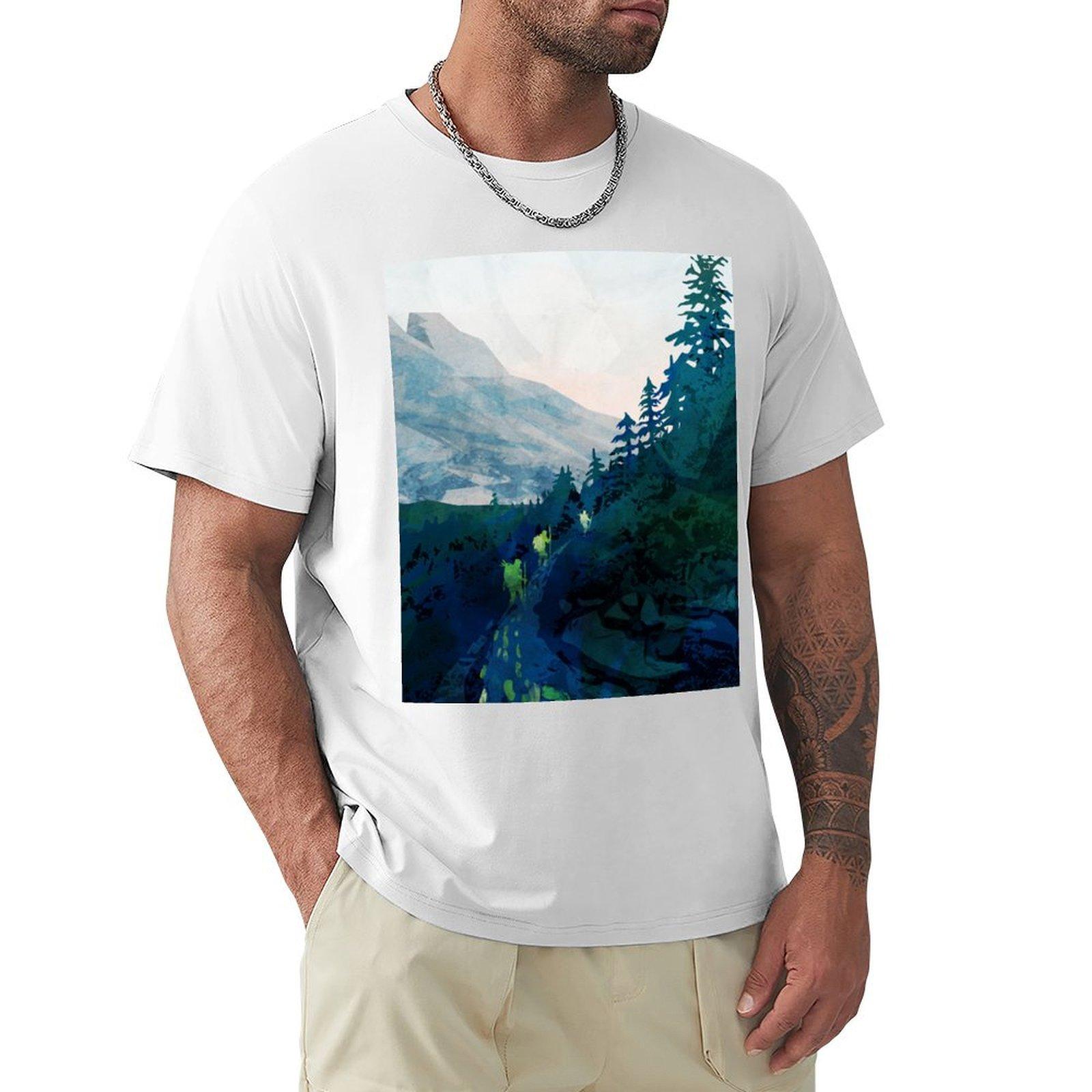 Heritage Art Series Jade Tshirt Art Pattern Printed Casual Top S