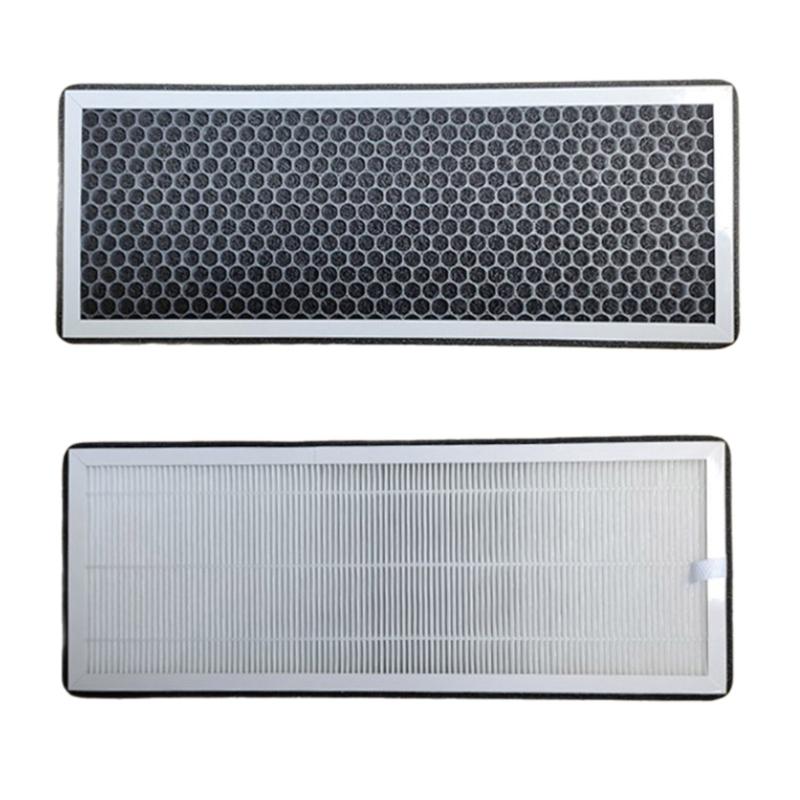 Advanced Cabin Air Purification Filters Efficiency Cabin Air Filter Set Air Cleaner Filter Pair for Electric Car 