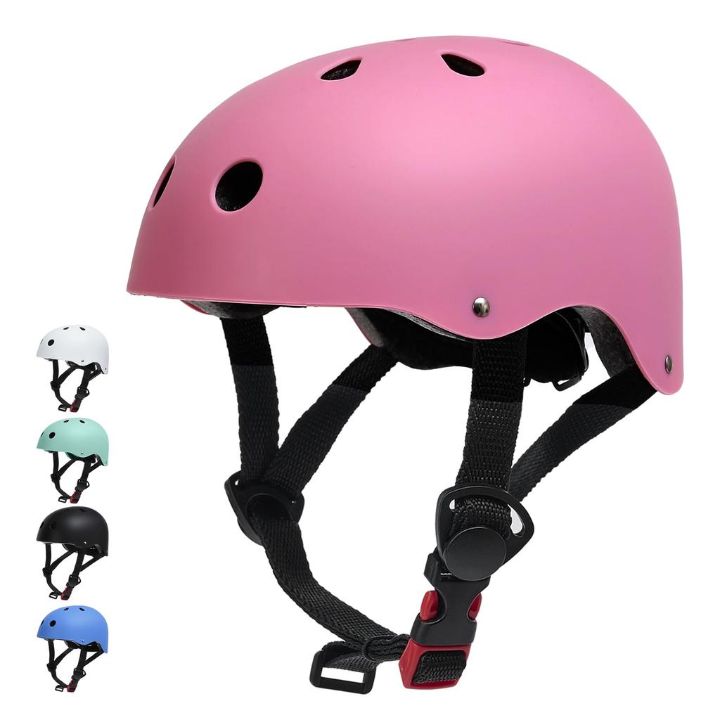 Rongbenyuan Lightweight and Breathable Bicycle Helmet for and Elementary Schoolers Ages and Adjustable Head Sports Helmet with 3D Protective Size S