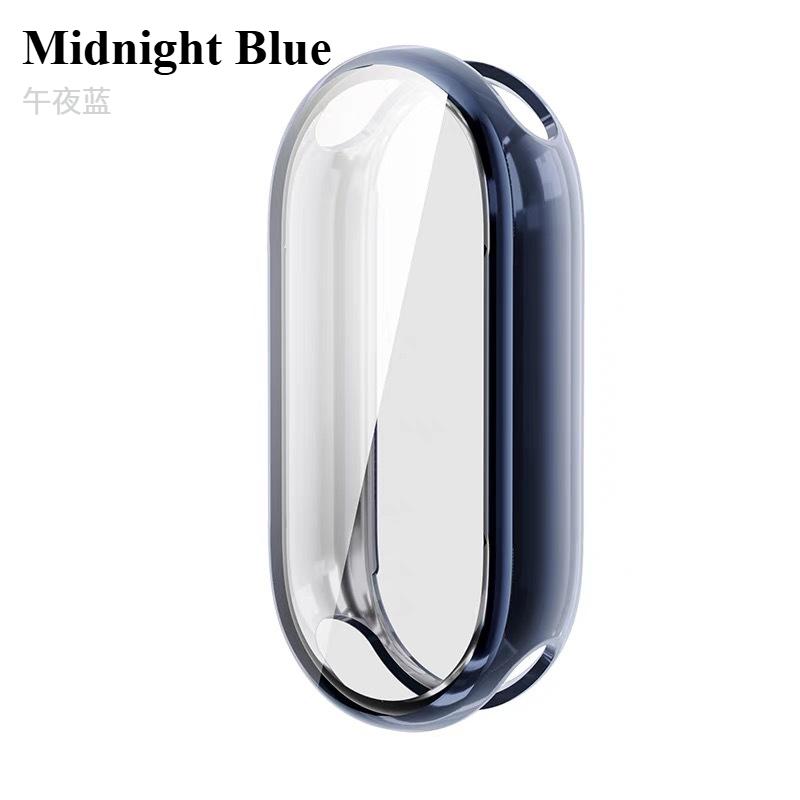 TPU Hülle für Xiaomi Smart Band 10 9 8 NFC Weicher Bildschirmschutz Rahmen Bumper für Xiaomi Mi Band 10 Keramik Mi Band 9 8 Abdeckung Schale