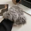 Women’s Hat Rabbit Fur Hat - Autumn Winter Warm Thickened Cold-proof Plush Bucket Hat