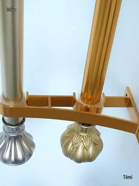 Thick Aluminum Alloy Double Curtain Rod Bracket