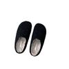 Baotou Fluffy Half Slippers for Women To Wear Outside Autumn and Winter 2025 New One-pedal Thick-soled Plush Thermal Cotton Slippers