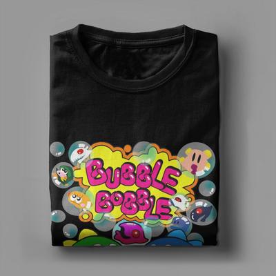 Unisex Bubble Bobble TShirts  Cotton Top Tees Summer Y2K Casual ShortSleeve T Shirt Crewneck Trendy Cool Print Tee Shirt 5XL