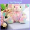 Rainbow Bear Plush Toy With Soft Cotton Material For Kids And Birthday Gift