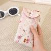 Flower Cloth Printed Glasses Bag Portable Sunglasses Eyeglass Bag Fashion Sunglasses Pouch  Travel