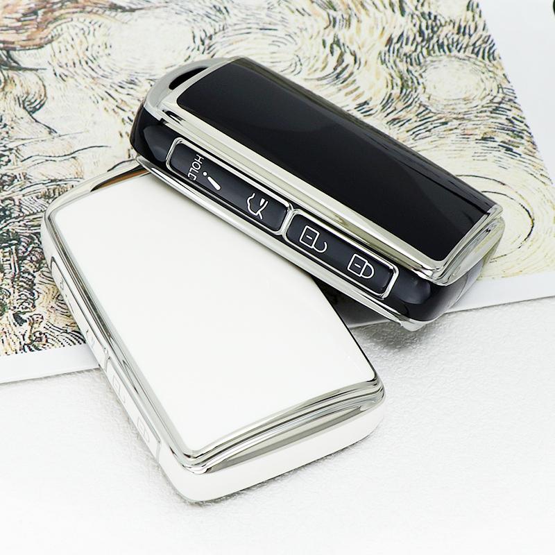 New Tpu Key Fob Cover Case Key Holder Keychain For Mazda Cx5 3 6 Cx-30 Cx-50 Cx-9 3/4 Button Car Key Accessories