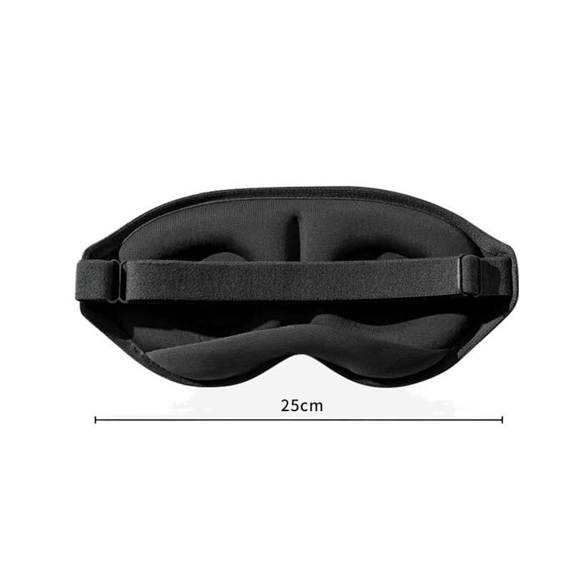 Nasal Wing Memory Foam Blackout Eye Mask for Sleep and Eye Fatigue Relief