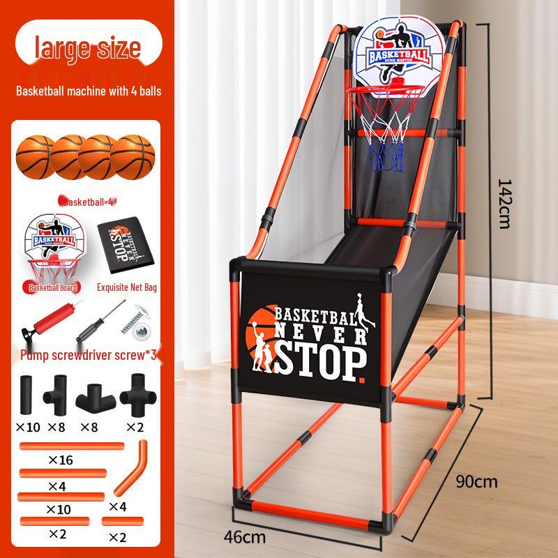 Children's Portable Indoor Basketball Hoop and Shooting Game Toy