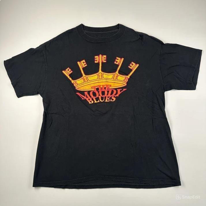 Vintage The Moody Blues 1991 T-Shirt Unisex Fan Gift All Size Unisex T-Shirt M