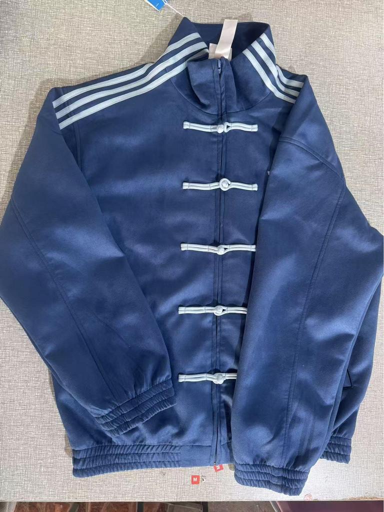 Men's Chinese Stand-Up Collar Tang Jacket with Frog Buttons - New Year Spring Festival Design