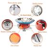 Windproof Outdoor Mini Portable Small Card Stove Picnic Stove Head Stove Mountain Climbing Travel Folding Stove Camping Stove