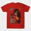 Men Black Print T-shirt Cardi B 2 No-Cut Transfer Paper Print Cotton Tshirt
