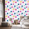 Wallpaper Rabbits with rainbows for living room and bedroom 50x1000