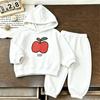 Blue Beige White 2pcs For Small Child Hoodies Pants Hot Selling Clothes 2027 Autumn Winter New Costume Kids Fashion Tracksuits