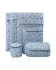6Pcs Laundry Bag with Zipper Thick Fine Mesh Patterns Printing Foldable Cleaning Polyester Underwear Bra Clothing Washing Bag for Travel