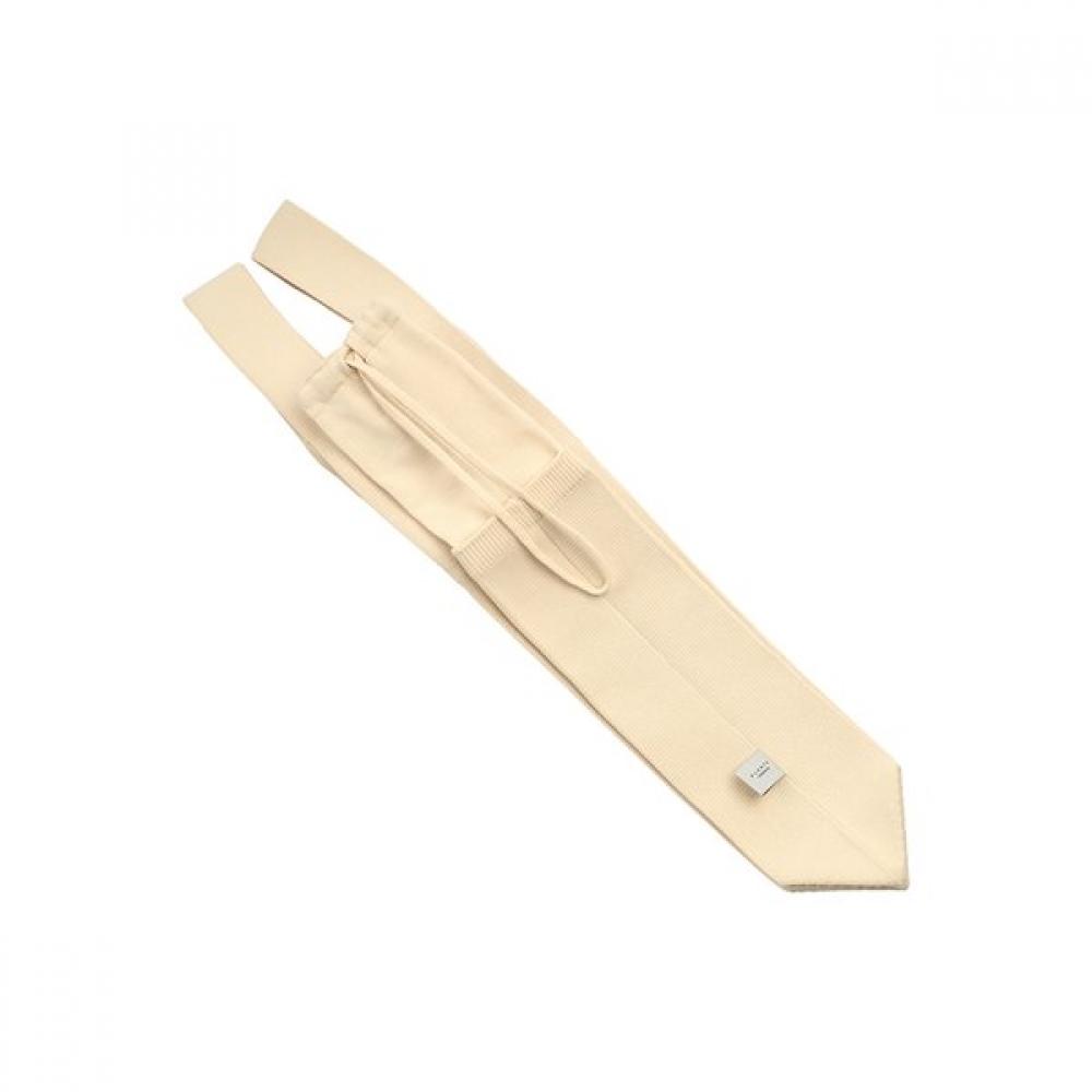 Pleatsmama Big Shoulder Bag Ivory