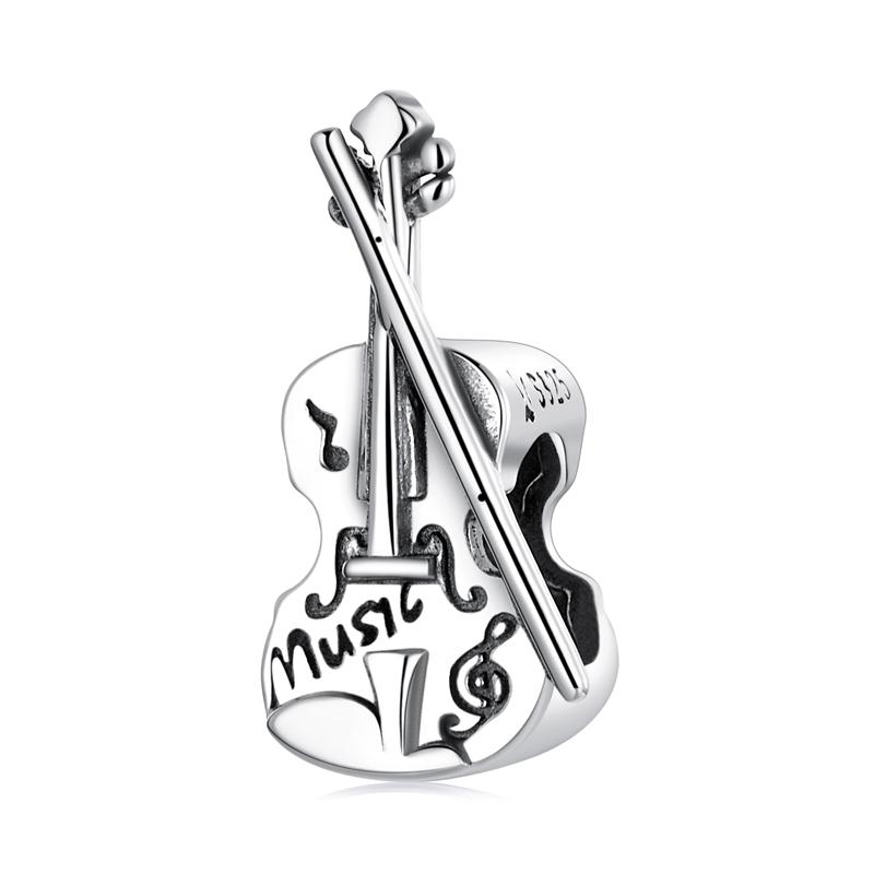 WOSTU 925 Sterling Silver Animal Cat Charm Pendant Heart Family Ladybug Bee Beads Fit Original Bracelet DIY Jewelry For Women