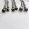Bathroom Hose Stainless Steel Flexible Water Pipe Kitchen 2 Pieces/Set Hot and Cold Water Tap Water Supply Pipe Hose G 1/2 G 3/8
