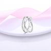 New Authentic Copper Rings Stackable Infinite Copper Zircon Ring Ideal For Women Wedding Anniversary Birthday Jewellery Gift