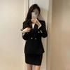 Damen Anzugjacke Frühling Herbst Professioneller Damen Blazer Mantel Vielseitig Elegant Damen Schlanke Oberbekleidung