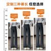 Small Suit Pants Women's New Autumn Drape Loose Casual Wide-leg Trousers Black Corduroy Pants
