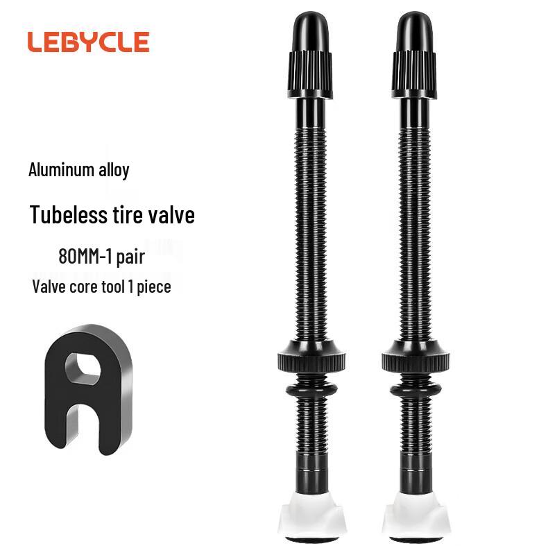 

LEBYCLE Aluminum Tubeless Presta Valve